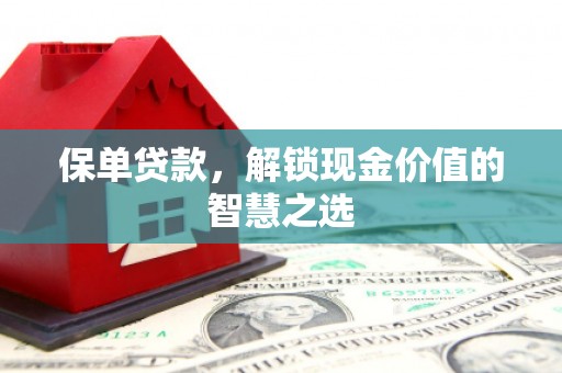 万荣保单贷款，解锁现金价值的智慧之选