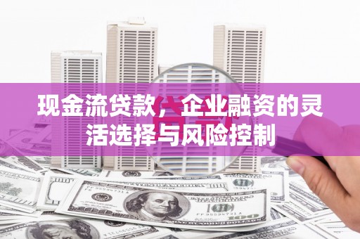 万荣现金流贷款，企业融资的灵活选择与风险控制