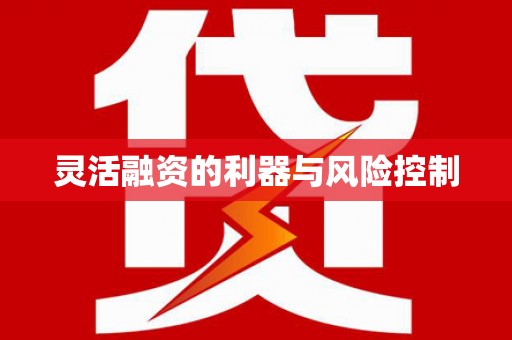 万荣灵活融资的利器与风险控制