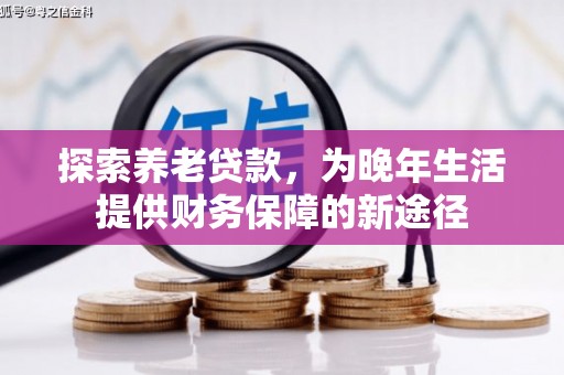 万荣探索养老贷款，为晚年生活提供财务保障的新途径