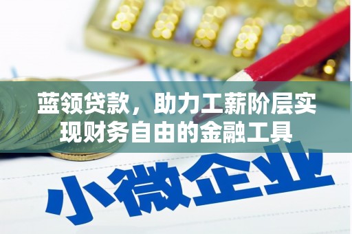 万荣蓝领贷款，助力工薪阶层实现财务自由的金融工具