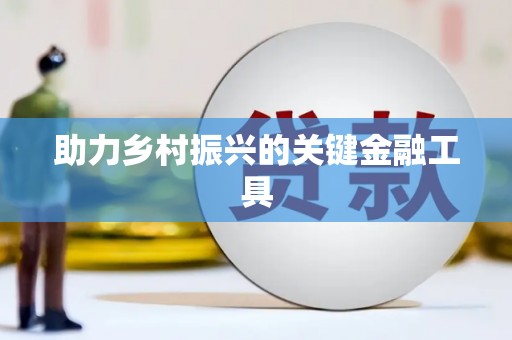 万荣助力乡村振兴的关键金融工具