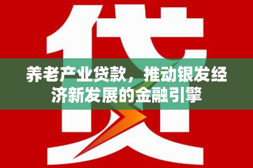 万荣养老产业贷款，推动银发经济新发展的金融引擎