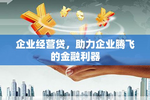 万荣企业经营贷，助力企业腾飞的金融利器