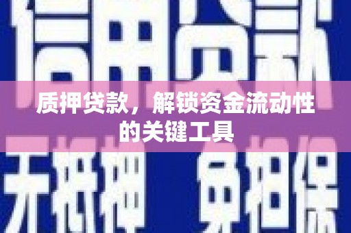 万荣质押贷款，解锁资金流动性的关键工具