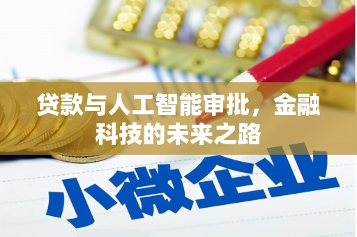 万荣贷款与人工智能审批，金融科技的未来之路