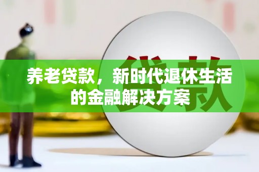 万荣养老贷款，新时代退休生活的金融解决方案