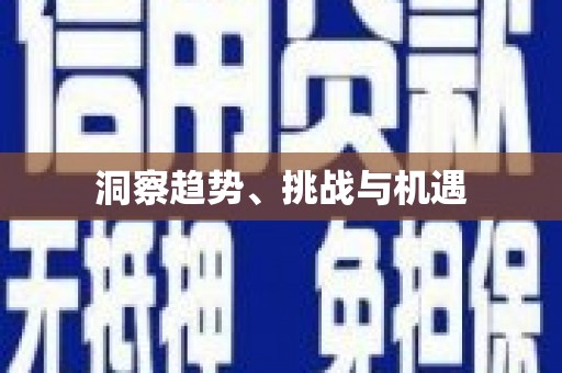 万荣洞察趋势、挑战与机遇